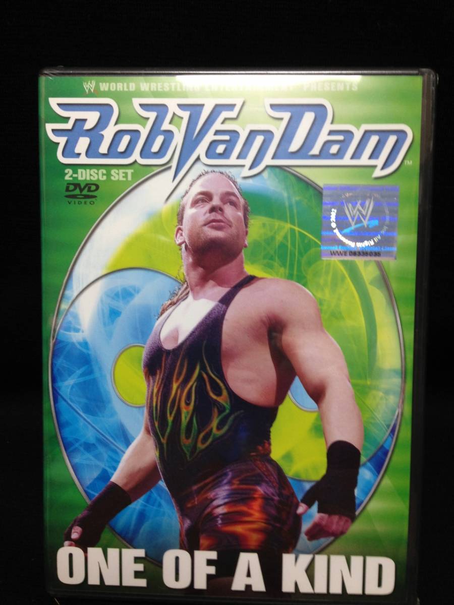 WWE：ロブ・ヴァン・ダム～ワン・オブ・ア・カインド　DVD（日本盤、2DVD、未開封品）