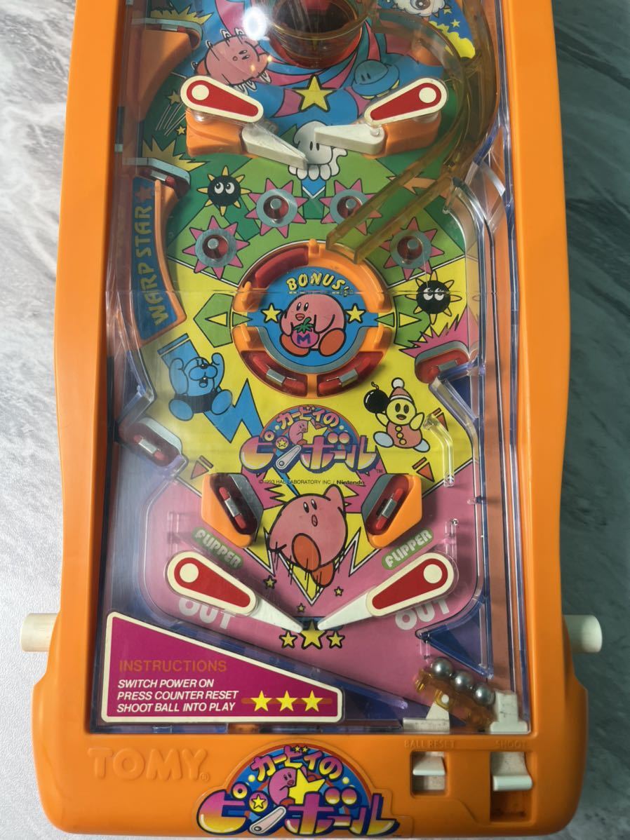 Yahoo!オークション - 超美品 動作品 レア カービィのピンボール Yahoo!オークション - 超美品 動作品 レア カービィのピンボール