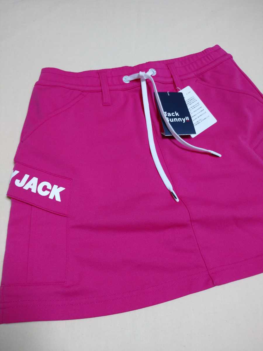 ピンク スカート Mサイズ1 ジャックバニー by パーリーゲイツ 新品 ゴルフ