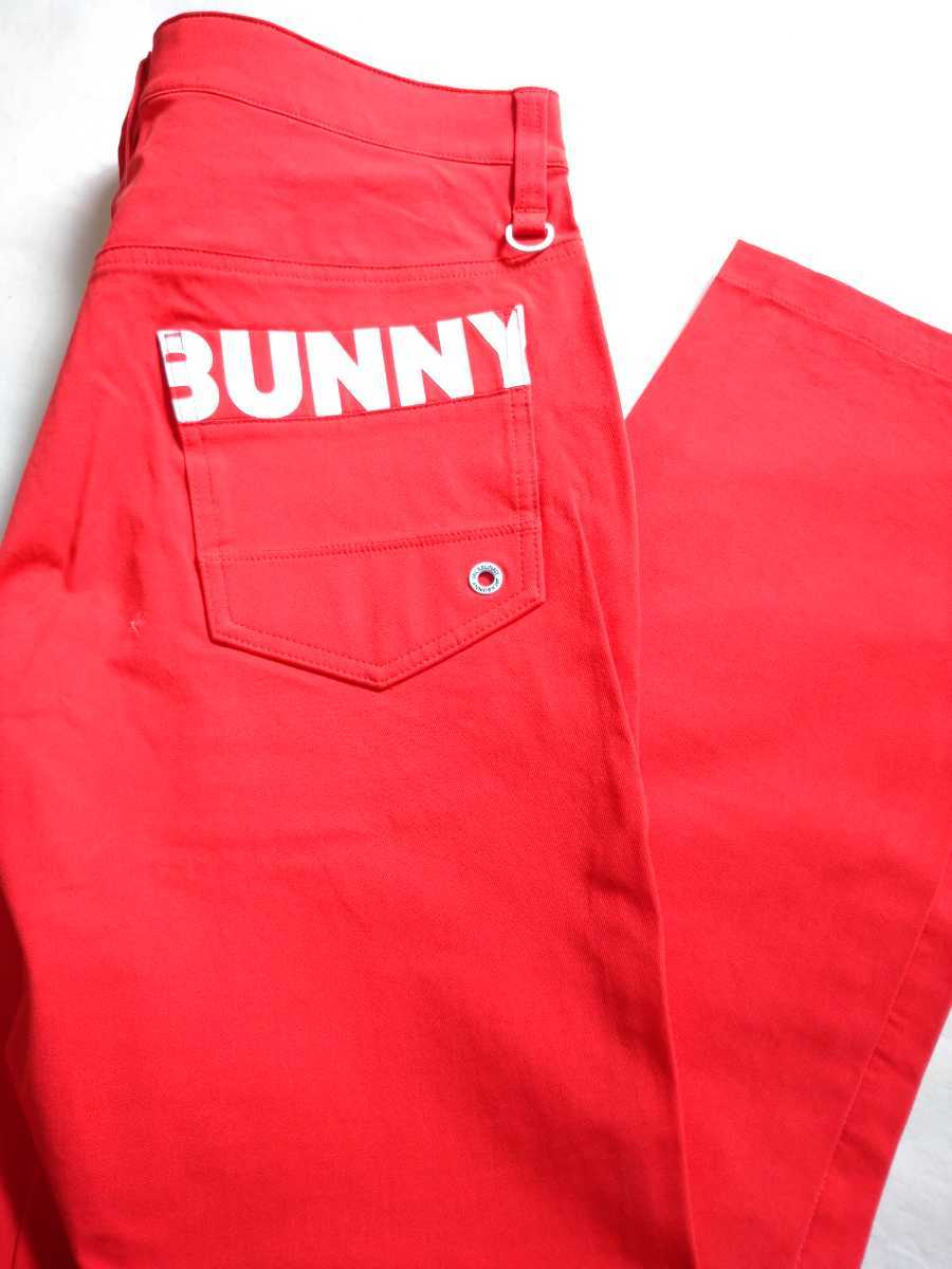 XSサイズ00 ジャックバニー レッド赤 パンツ ゴルフウェア 新品