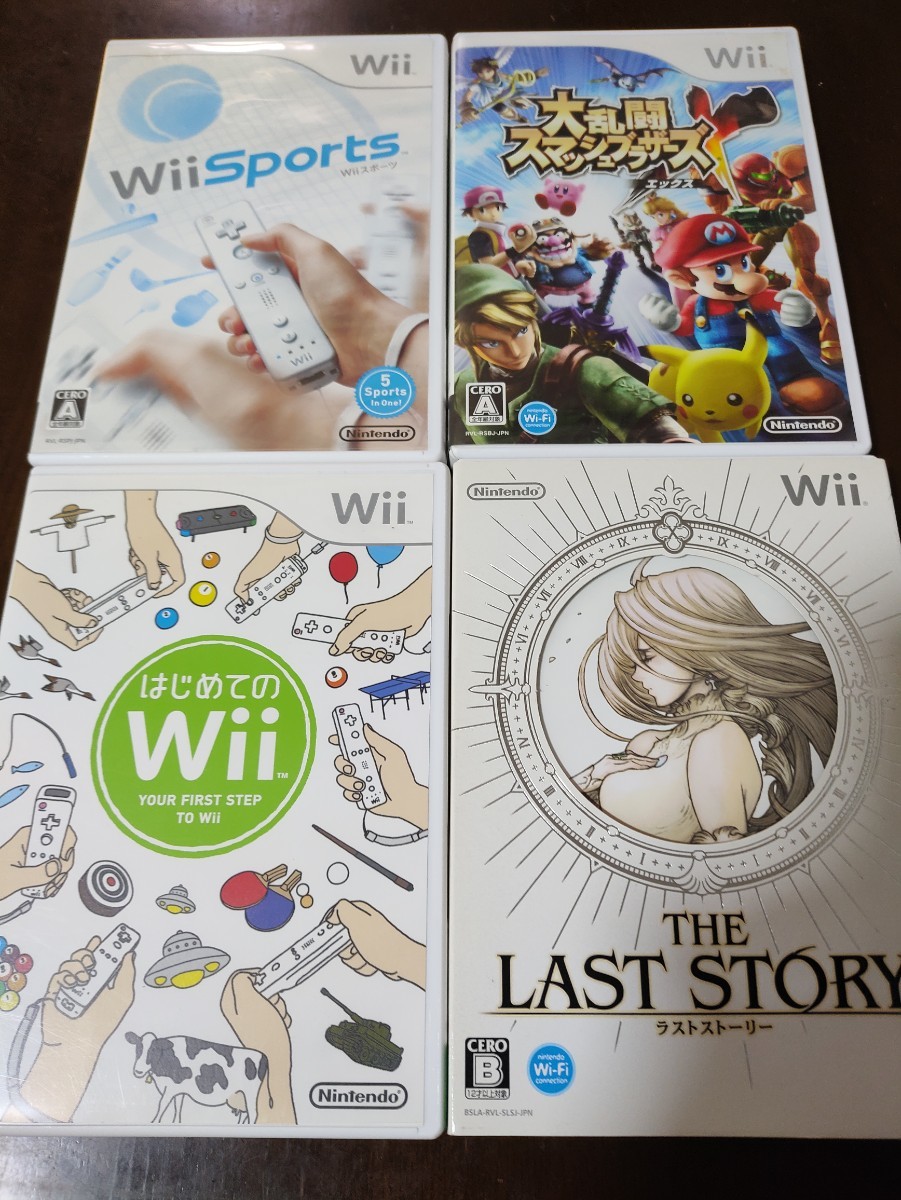 Wii　ソフト　大乱闘スマッシュブラザーズX THE LAST STORY ラストストーリー Wii Sports　はじめての