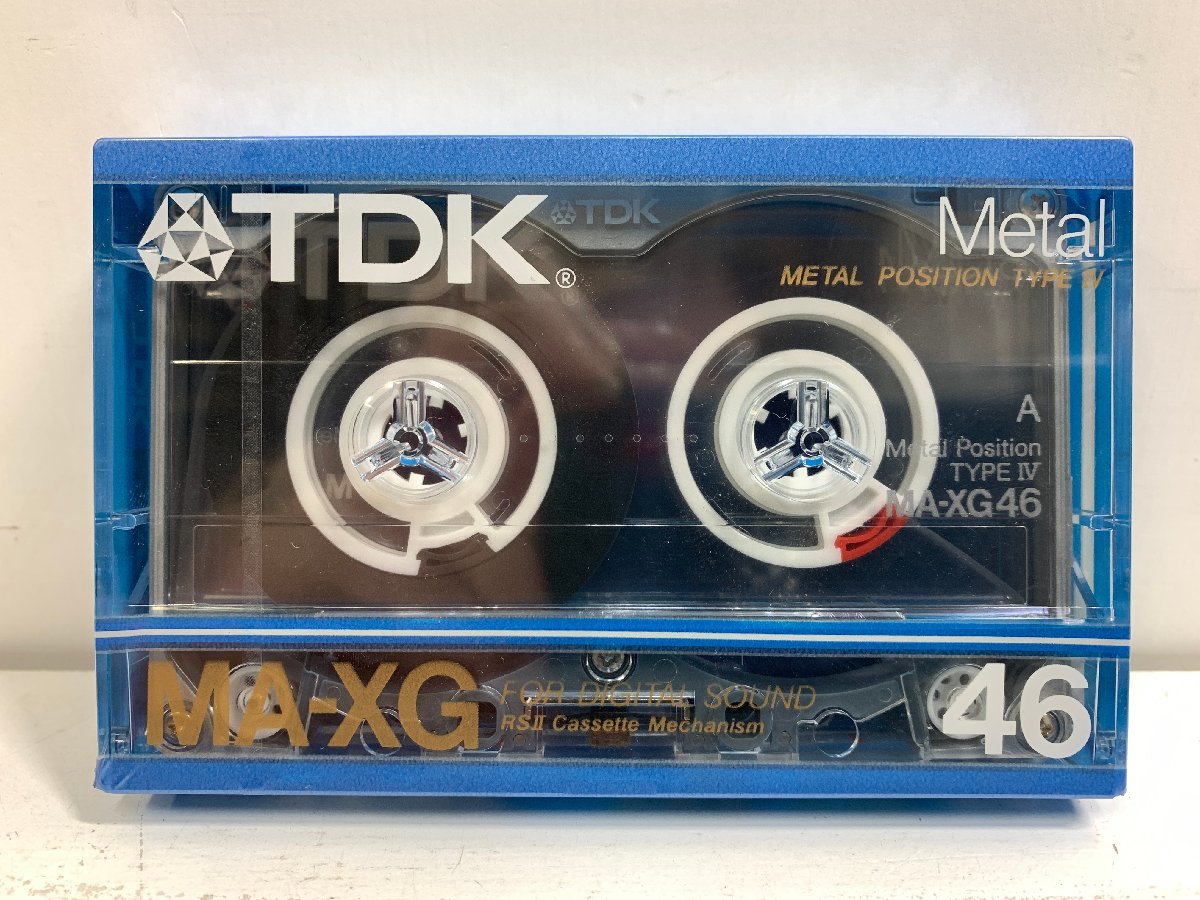 未開封】カセットテープ TDK MA-XG 46 METAL POSITION メタル