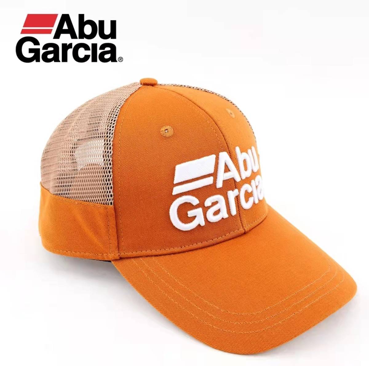 Abu garcia　アブガルシア　メッシュ　ABU キャップ ブラウン_画像2