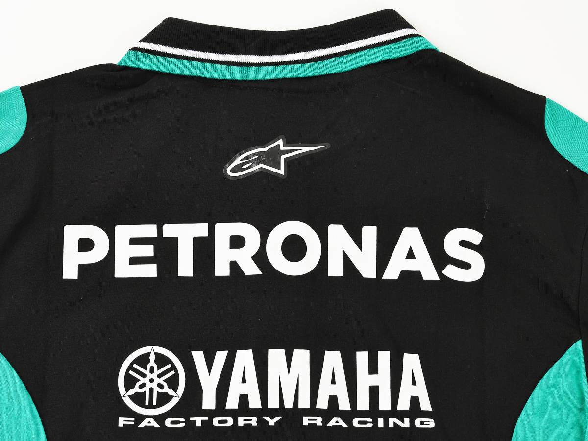 ★ 【PETRONAS YAMAHA SRT】MotoGP 公式 ポロシャツ【XL】（検：20 クアルタラロ 46 ロッシ 04 ドヴィツィオーゾ　ペトロナス・ヤマハ）_画像6