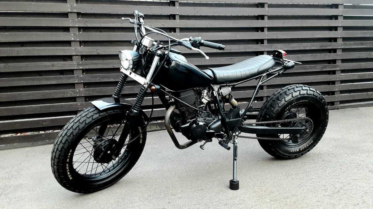 YAMAHA TW200 2JL 20cmロンスイ スカチューン スーパートラップ 自賠責