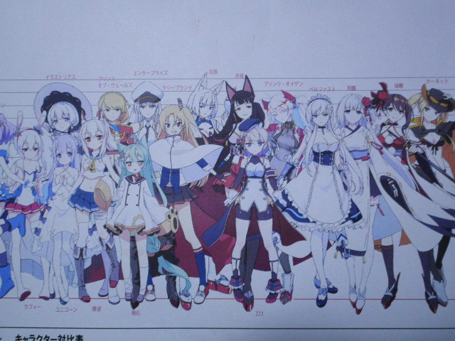 アズールレーン 設定資料