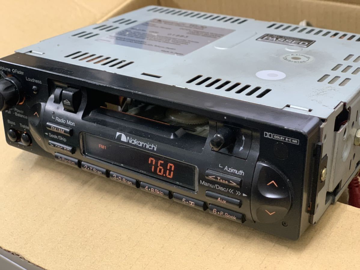 ナカミチ カセットデッキ Nakamichi TD-30 カーオーディオ ナカミチ カセットデッキ Nakamichi TD-30 カーオーディオ
