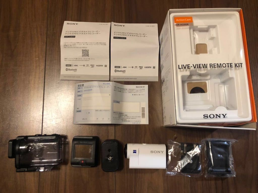 SONYアクションカム SONY HDR-AS300 LIVE-VIEW REMOTE KIT アクション