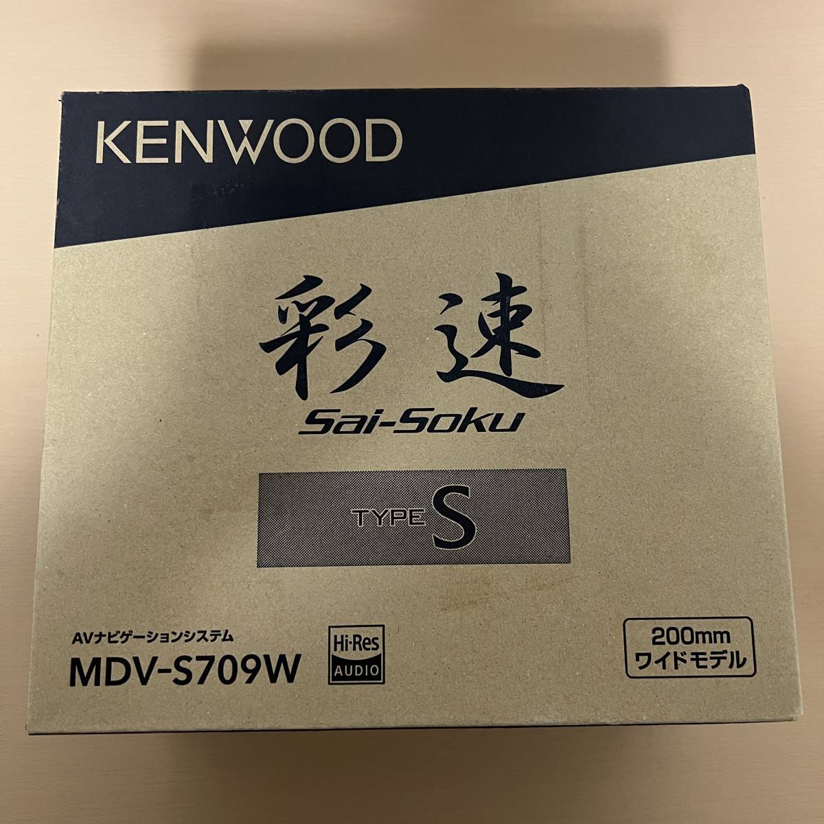 新品未使用】KENWOOD 7インチワイドモデル カーナビ 彩速ナビ MDV