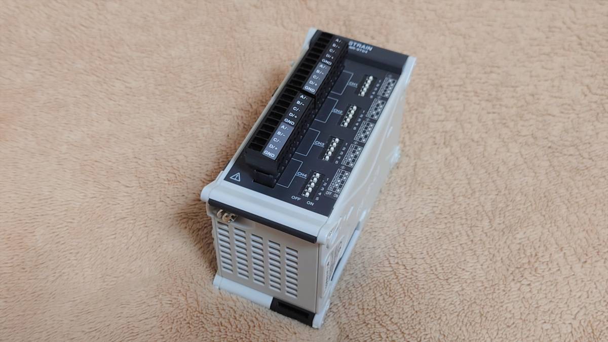 NR-ST04】 KEYENCE ひずみ計測ユニット データロガー キーエンス NR
