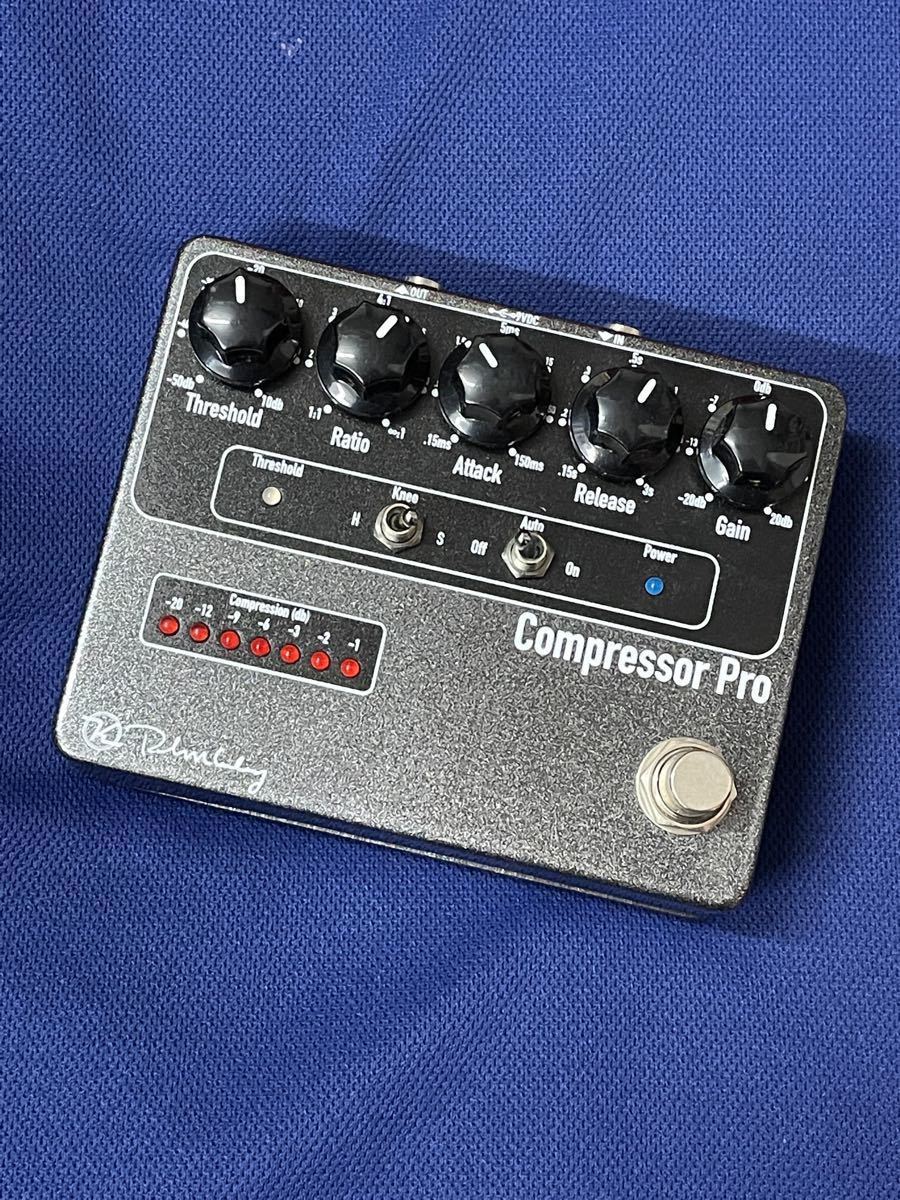 高品質 Keeley キーリー Compressor Pro　コンプレッサープロ使用頻度・少 guitarにbassにOK 箱付