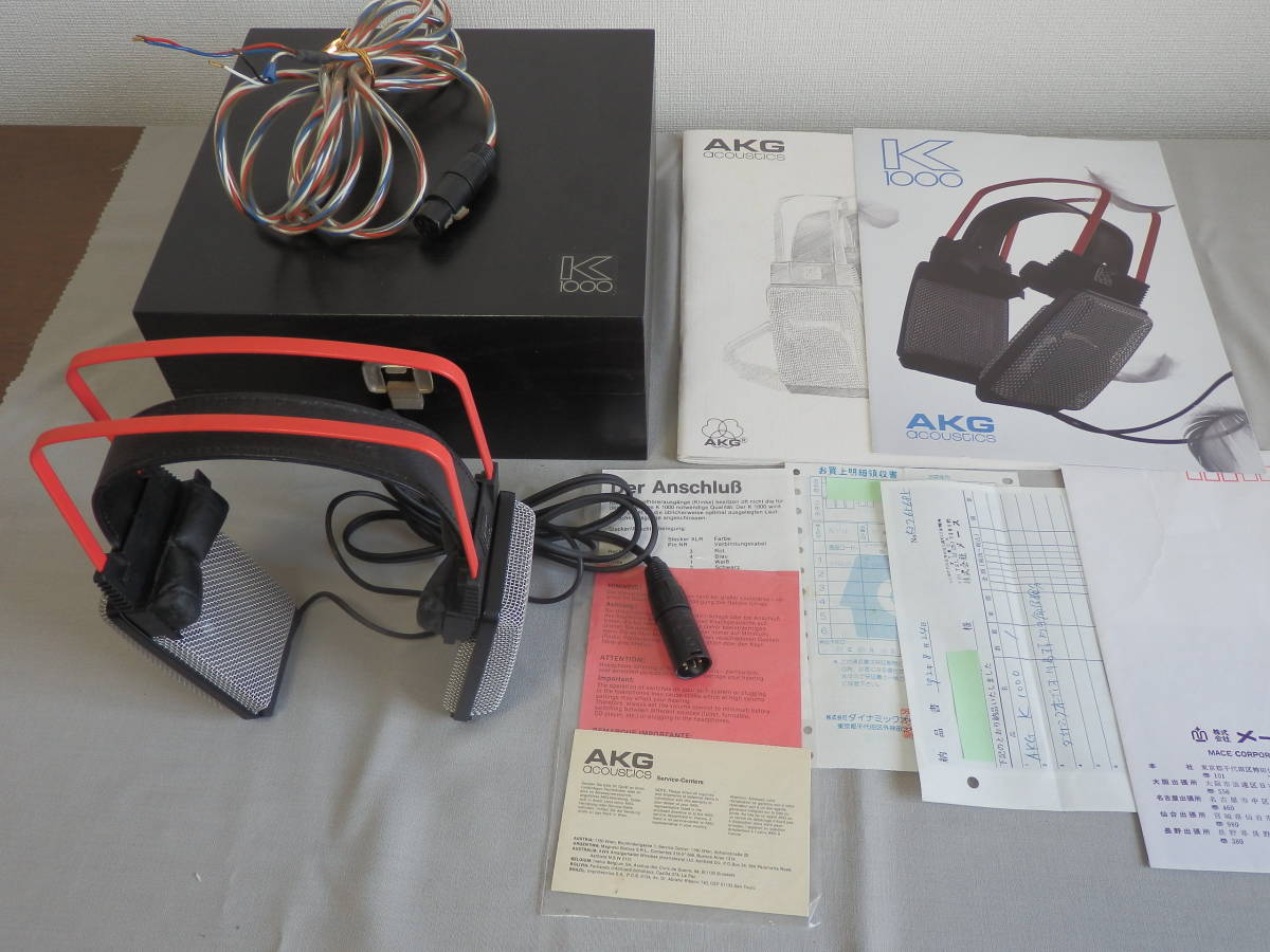 AKG K1000 item details Yahoo JAPAN Auction One Map by FROM JAPAN