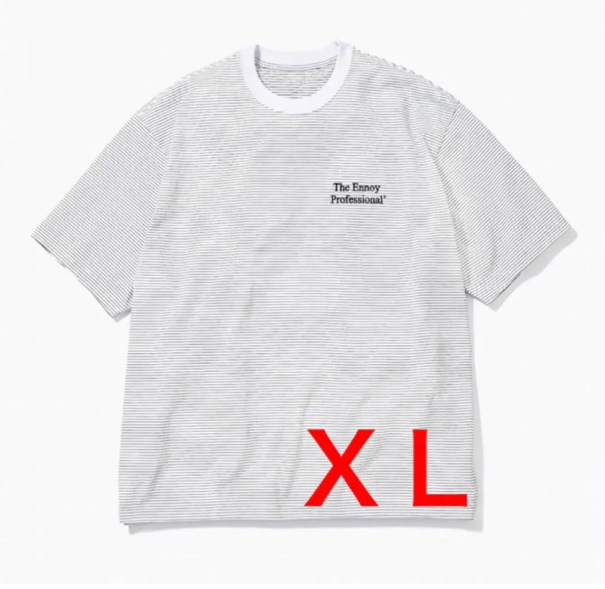 商品名】ENNOY S/S Border T-Shirt (WHITE BLACK) ステッカー付き ...