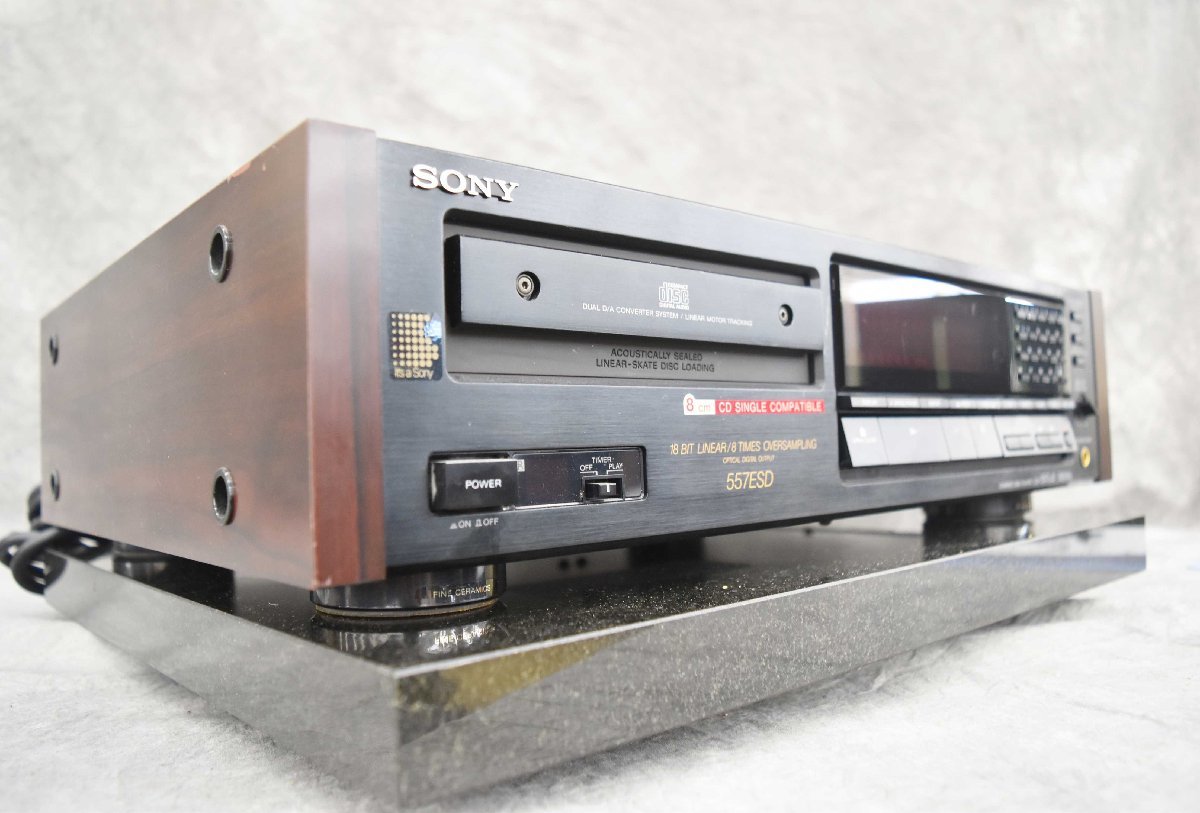 F☆ SONY ソニー CDP-557ESD CDプレーヤー - coastalcareeracademy.com