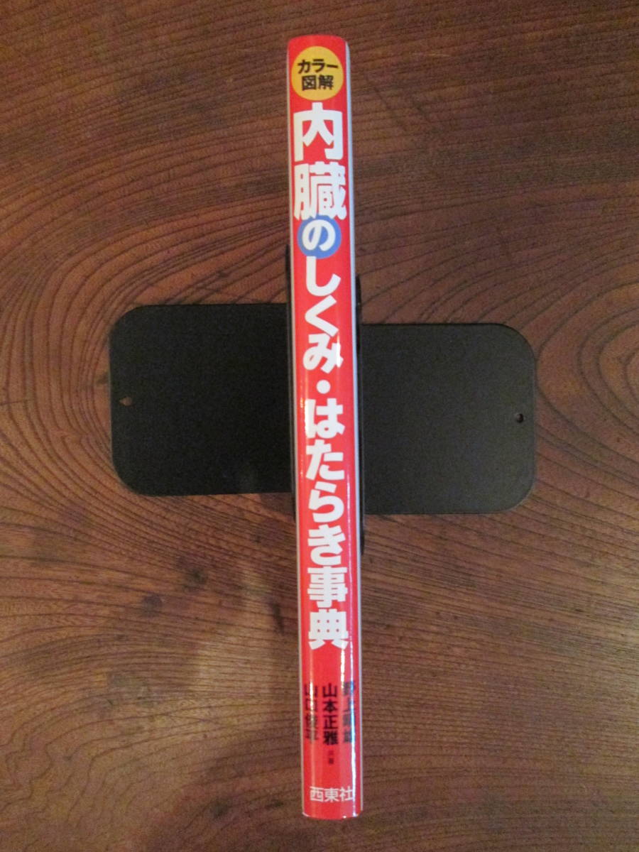 O-11 ＜カラー図解　内臓のしくみ・はたらき事典　(赤い暗記シート付)　/　野上晴雄、山本正雅、山口俊平　＞_画像3