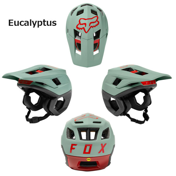 【激安セール】 FOX ユーカリ/L Pro Dropframe 自転車用 ヘルメット Lサイズ