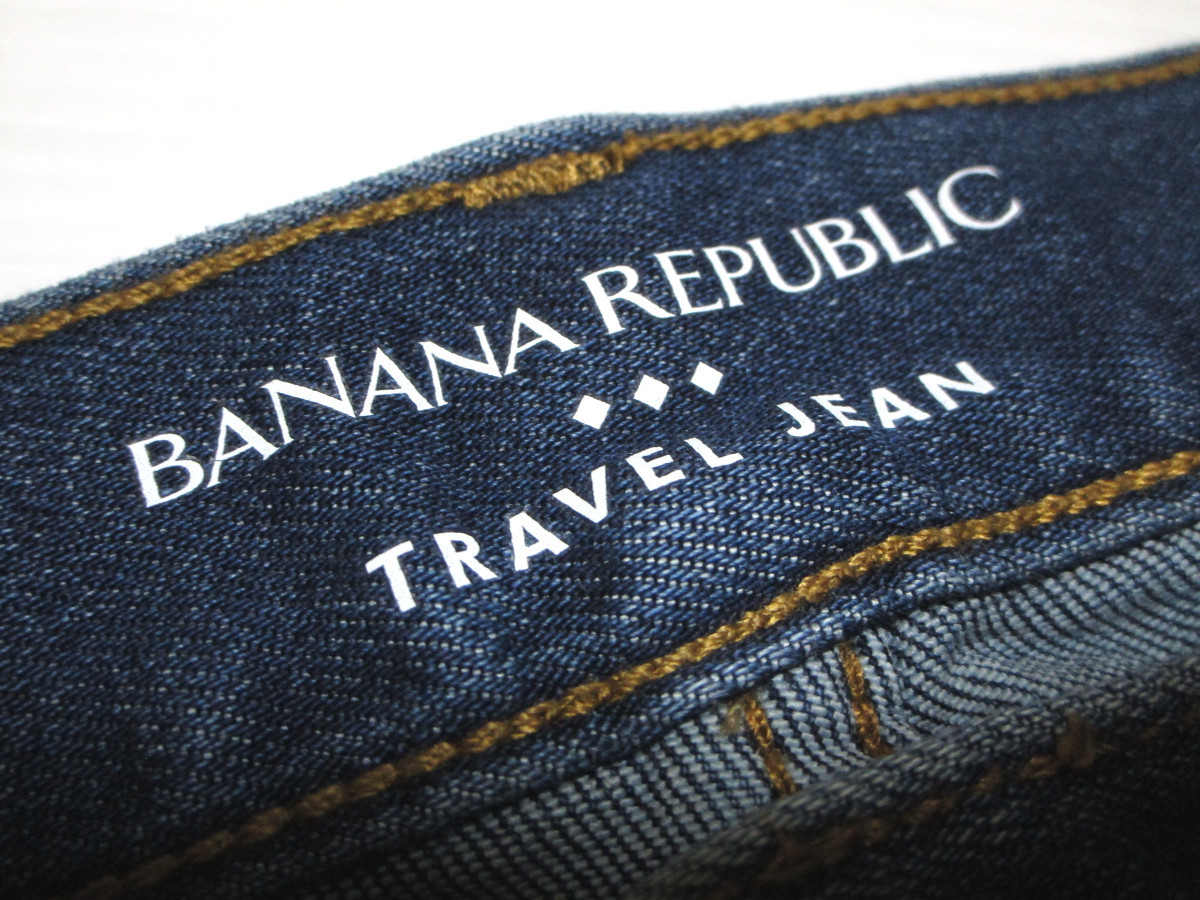 新品　バナナリパブリック　定価11,400円　トラベルジーンズ　インディゴ　スリムフィットストレッチ　サイズ32　Banana Republic_画像5
