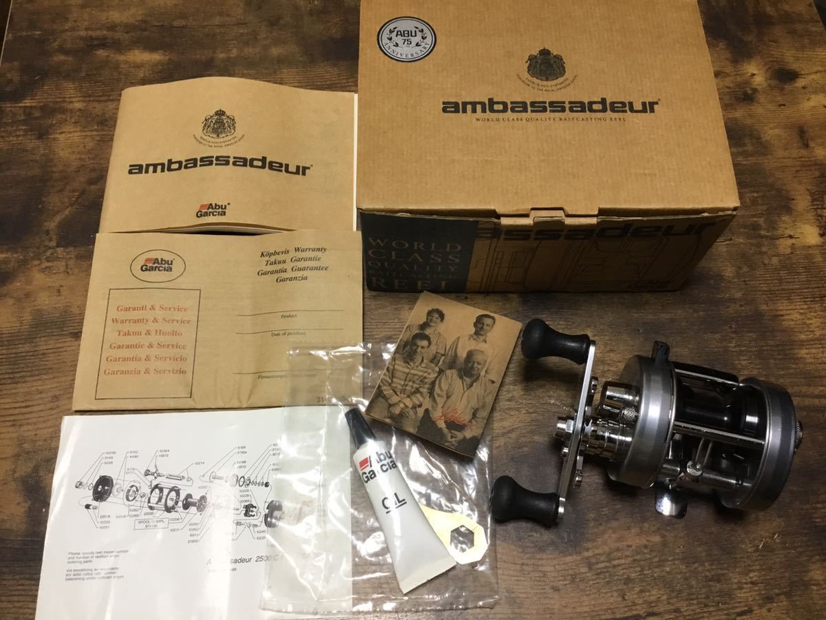 ABU/Ambassadeur/2500CI/リール/箱・説明書等付属品付き/SWEDEN/アブ