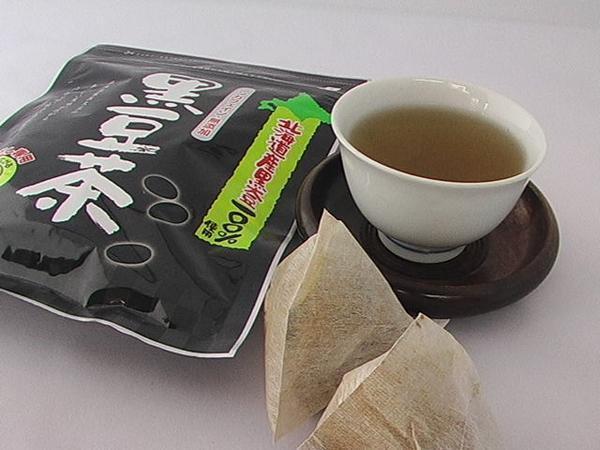 * Hokkaido production black large legume 100% no addition, less coloring charge [ black soybean tea ] tea pack 