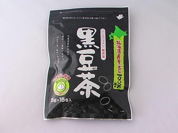 * Hokkaido production black large legume 100% no addition, less coloring charge [ black soybean tea ] tea pack 