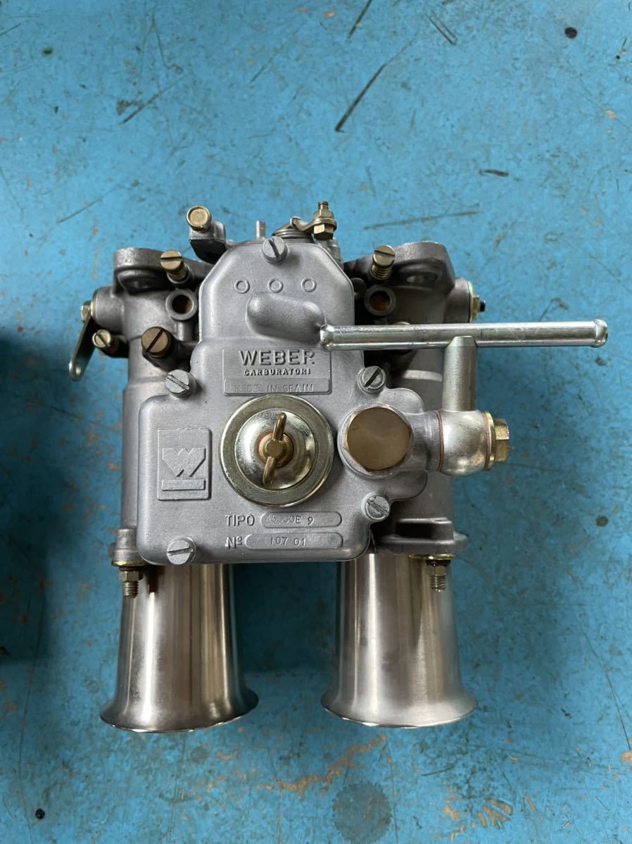 ウェーバー WEBER 45DCOE9 キャブレター 未対策品 ツノ無 2基セット TSサニー(その他)|売買されたオークション情報、yahooの商品情報をアーカイブ公開 - オークファン(aucfan.com) ウェーバー WEBER 45DCOE9 キャブレター 未対策品 ツノ無 2基セット TSサニー(その他)|売買されたオークション情報、yahooの商品情報をアーカイブ公開 - オークファン(aucfan.com)