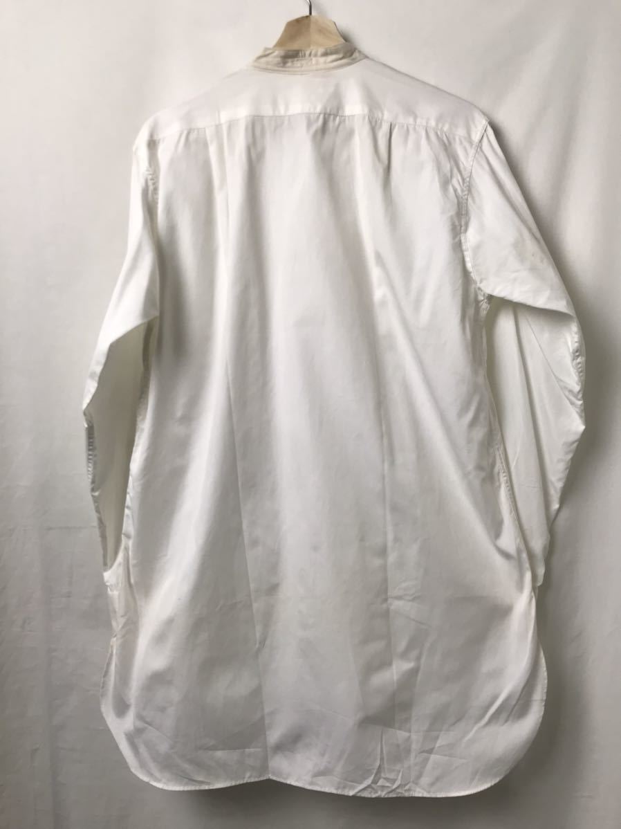 60s ビンテージ ミリタリー オーストラリアンアーミー オーストラリア軍 ドレスシャツ 白 14-32_画像4