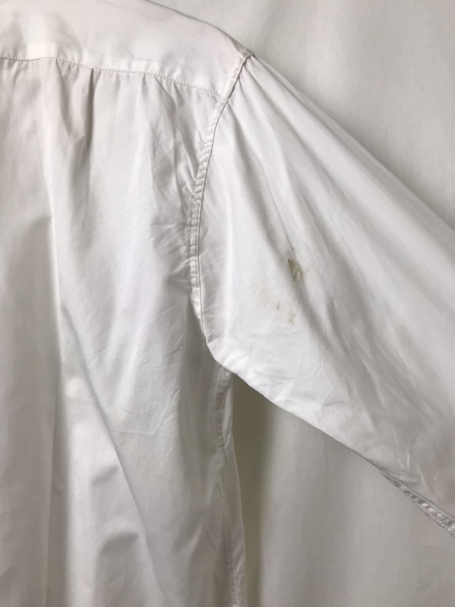 60s ビンテージ ミリタリー オーストラリアンアーミー オーストラリア軍 ドレスシャツ 白 14-32_画像8