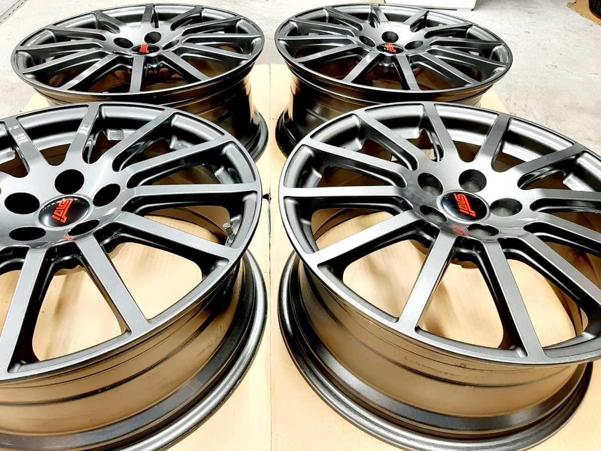 美品】スバル STI 純正 オプション 7.5J 17インチ ホイール 4本 BRZ