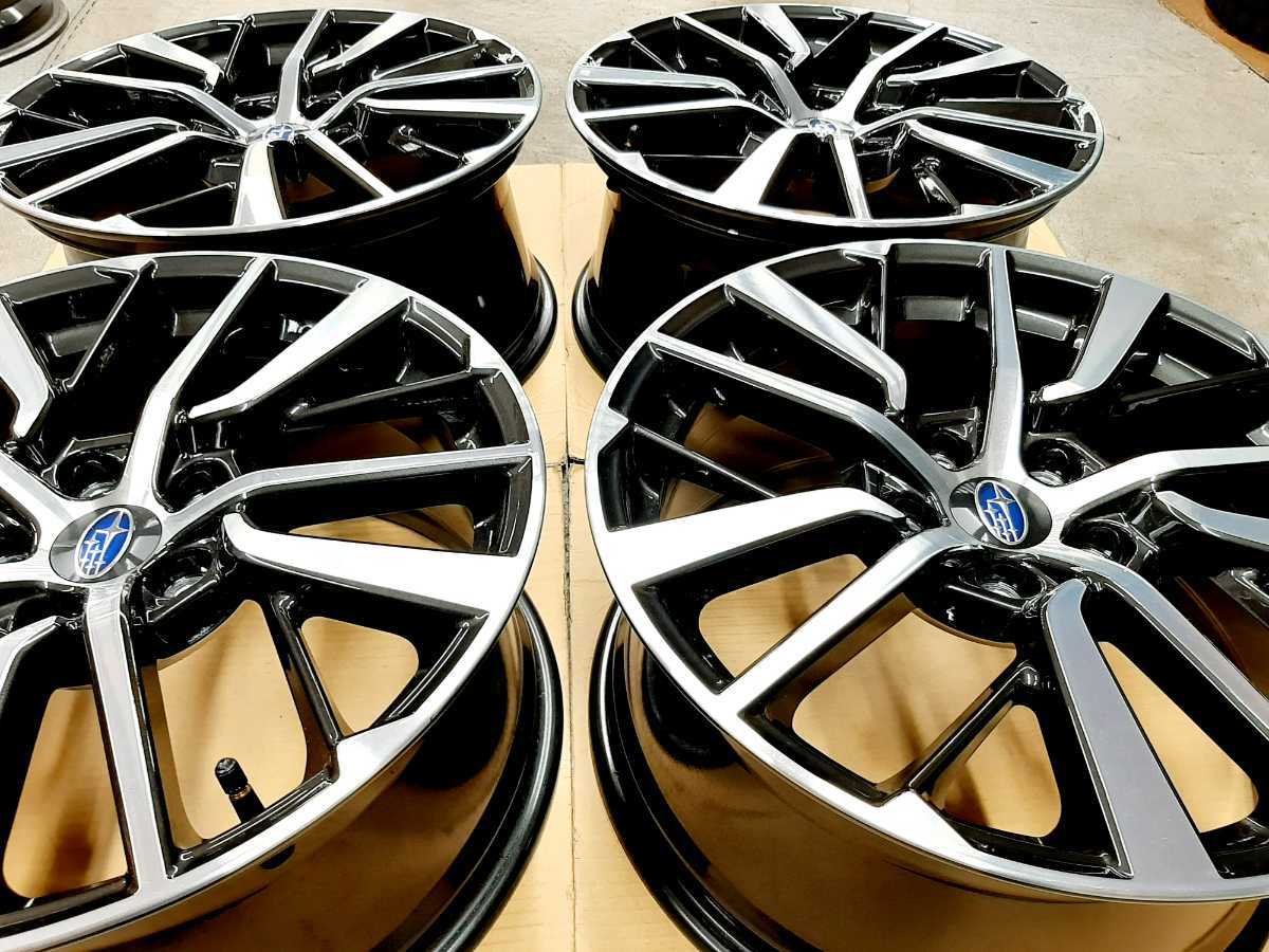 新車外し】新型 スバル WRX S4 STIスポーツ R 純正 18インチ 8.5J