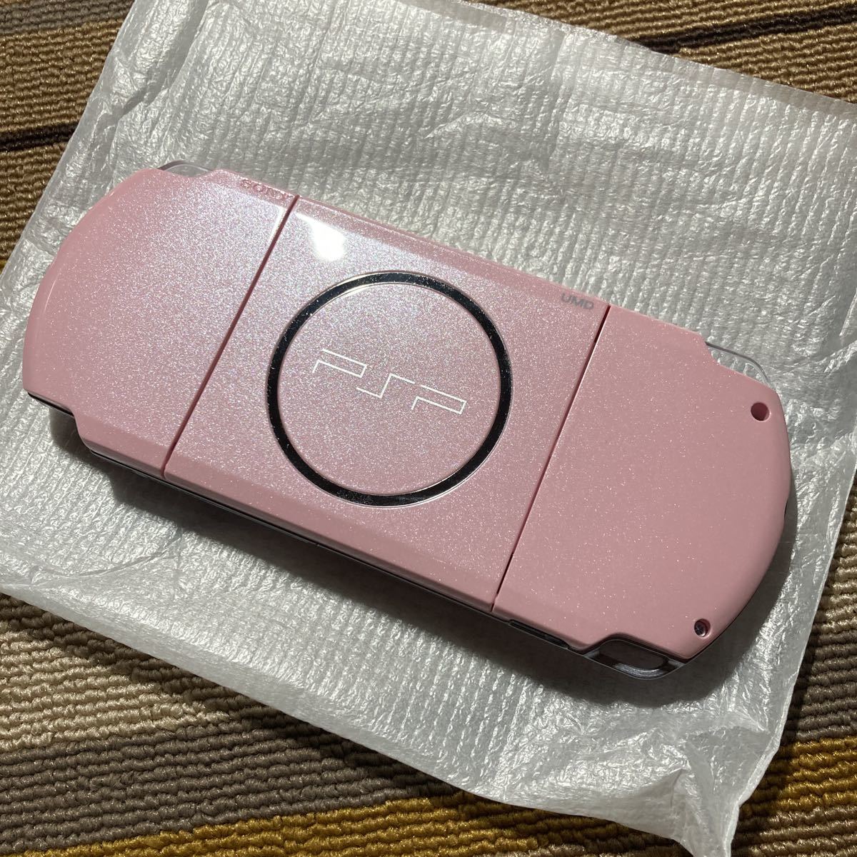 PSP PSP-3000 本体 ブロッサムピンク アダプター 充電池 箱説付