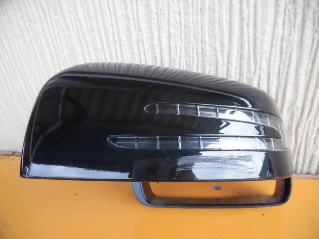  Benz W166 ML door mirror cover black left P588AP