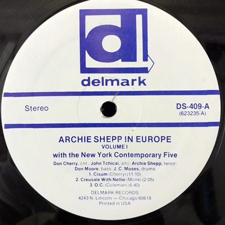 Archie Shepp / In Europe (Reissue)_画像3