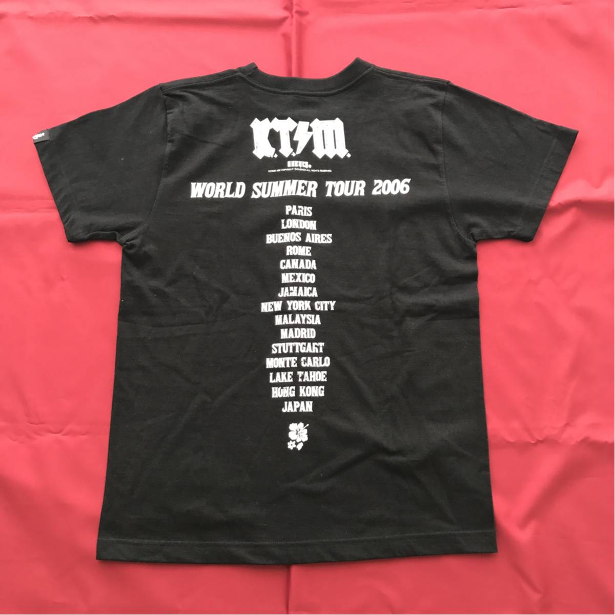 ケツメイシ 2006ツアーTシャツ KTM WORLD SUMMER TOUR 2006 Tシャツの画像2