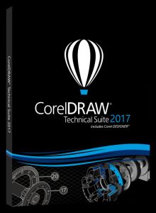 Corel Draw CorelDRAW Technical Suite 2017 A版 ダウンロード版 日本語 アカデミック Tech コーレル コーレルドロー_画像1