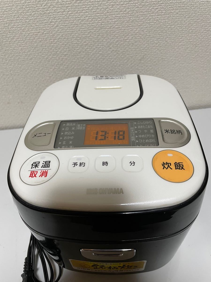 IRIS RC-MA30-B アイリスオーヤマ ジャー炊飯器 3合炊き