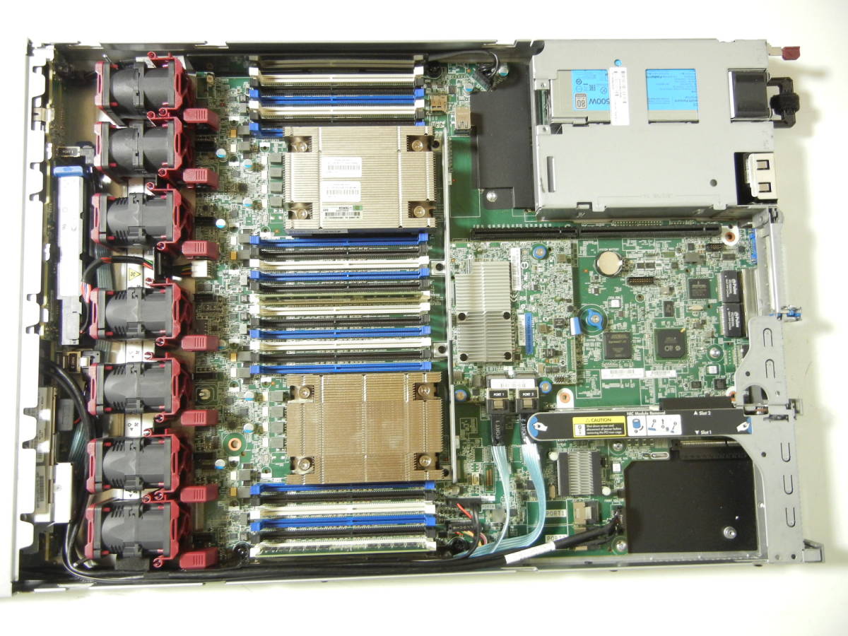 ★【中古】HP ProLiant DL360 Gen9 10core Xeon E5-2640v4 2.40Ghz*2 /32GB/900GB*2/P440ar/AC*1_画像5
