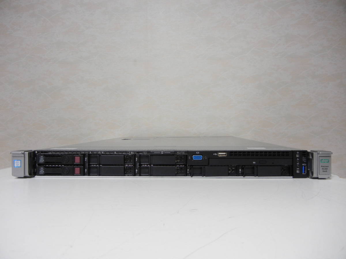 今季一番 DL360 ProLiant ★【中古】HP Gen9 /32GB/900GB*2/P440ar/AC*1 2.40Ghz*2 E5-2640v4 Xeon 10core HP、コンパック