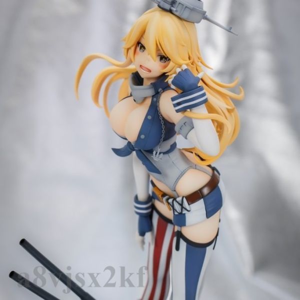 大勧め レジン ガレージキット 艦これ 艦隊これくしょん アイオワ 1/7