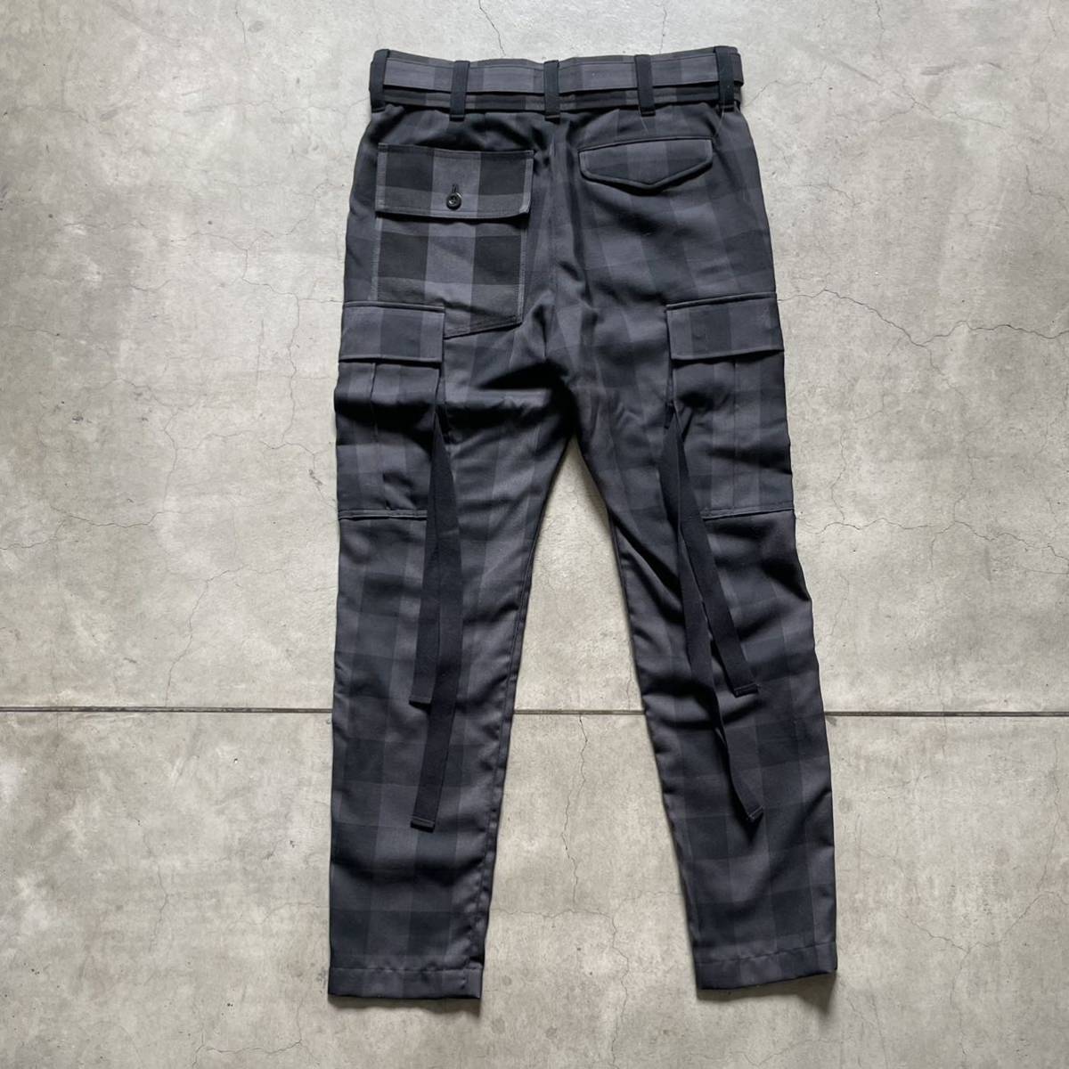 22ss sacai サカイ / Buffalo Check Pants バッファローチェックパンツ