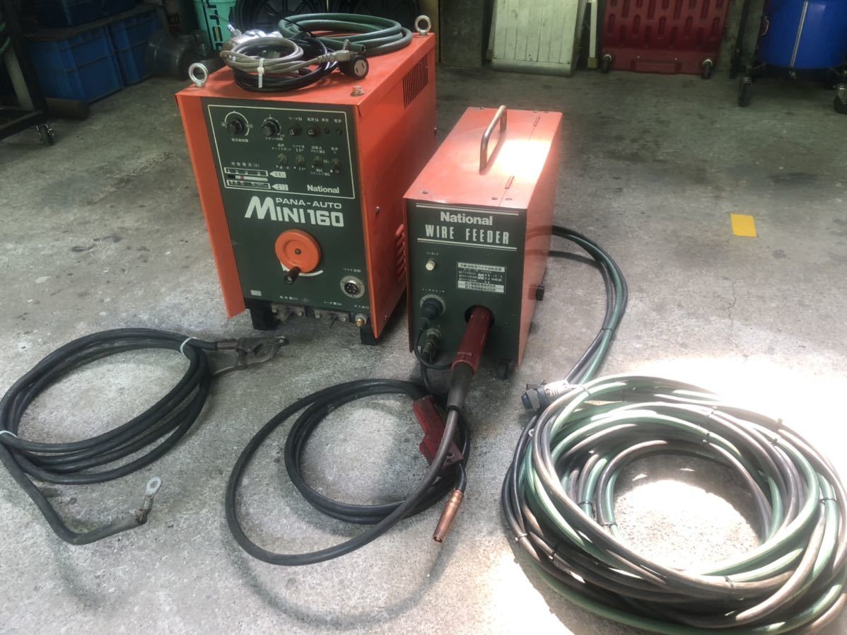 Panasonic 半自動溶接機 パナオート MINI160 CO2/MAG /MIG Panasonic 半自動溶接機 パナオート MINI160 CO2/MAG /MIG