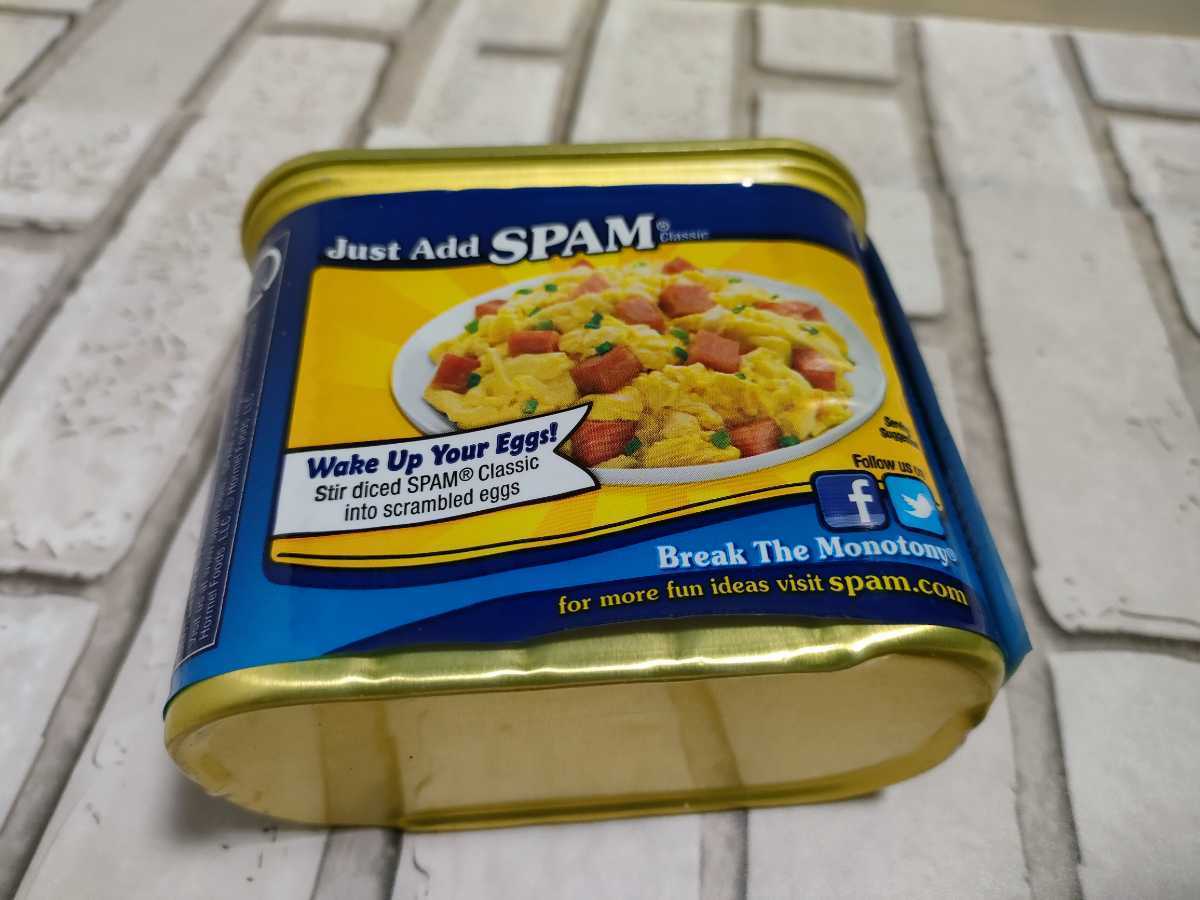 珍品!SPAM スパム缶貯金箱 の画像4