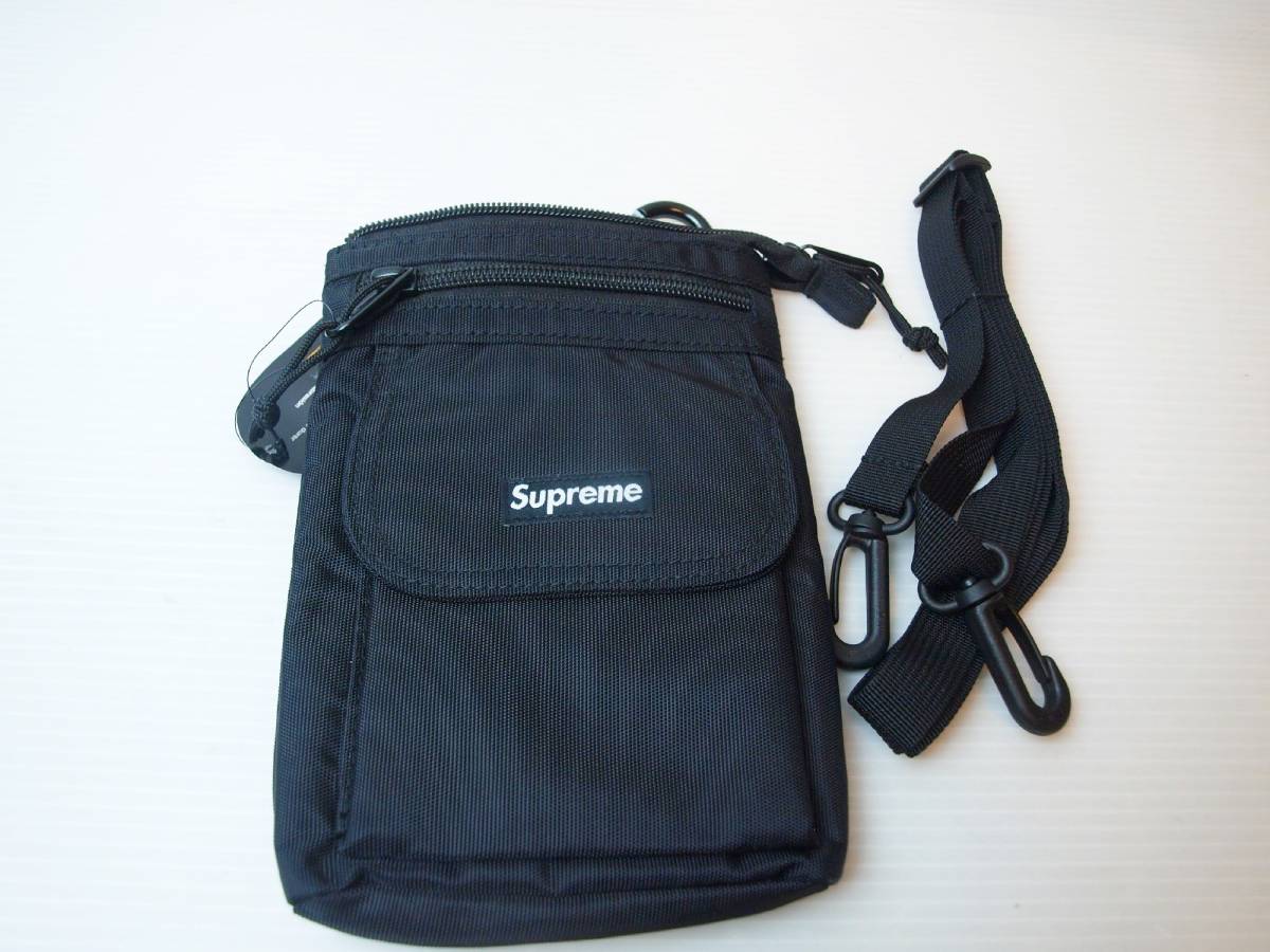 Supreme シュプリーム Shoulder Bag Black 2019FW ショルダーバッグ