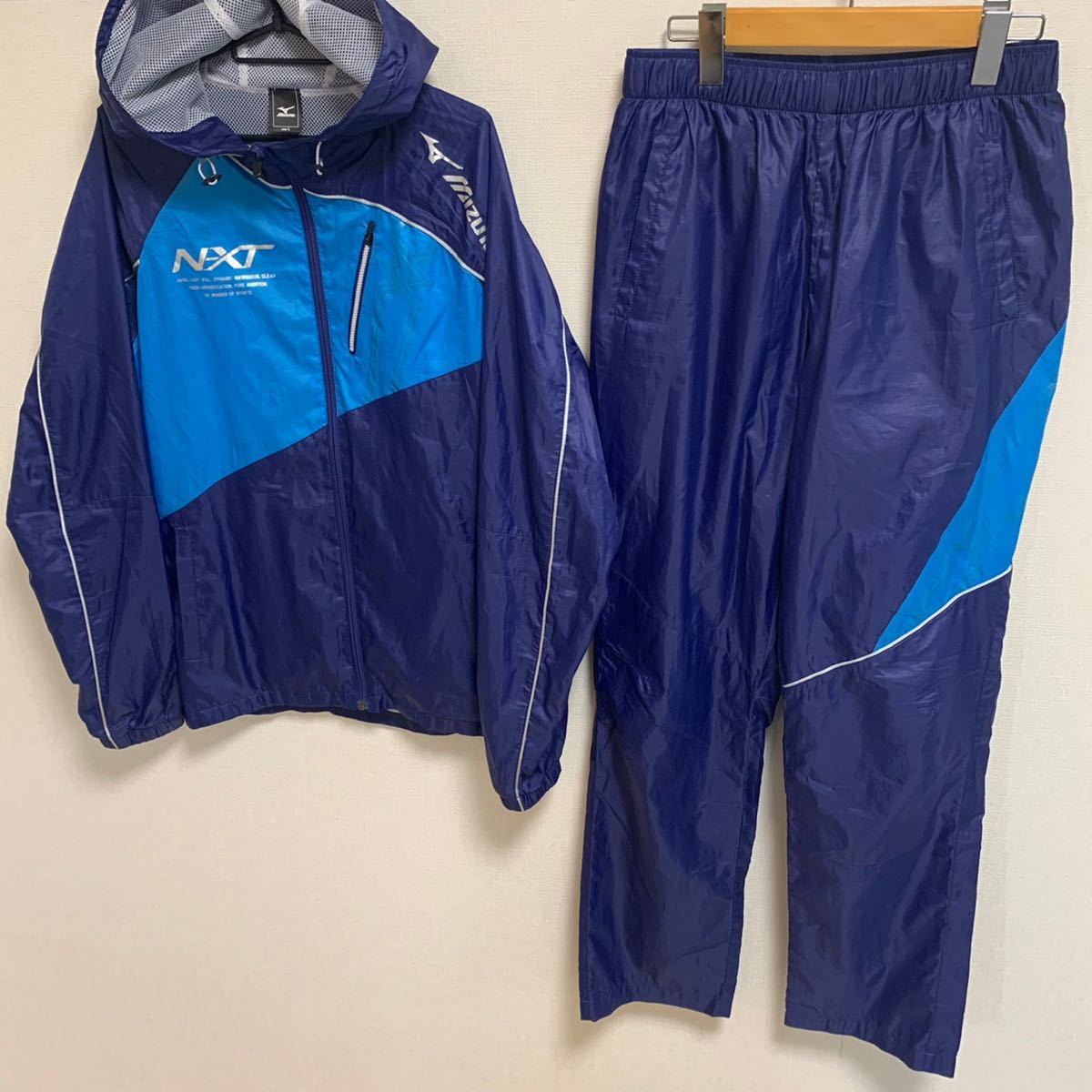 第一ネット ウインドブレーカー 裏地有 N-XT 【人気】MIZUNO 上下