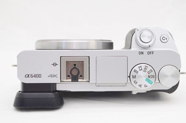 ☆極上美品☆ Sony ソニー α6400 ダブルズームレンズキット 元箱 付属品 ILCE-66400Y Shot数 僅か 3,500枚前後! ♯♯22081305_画像6