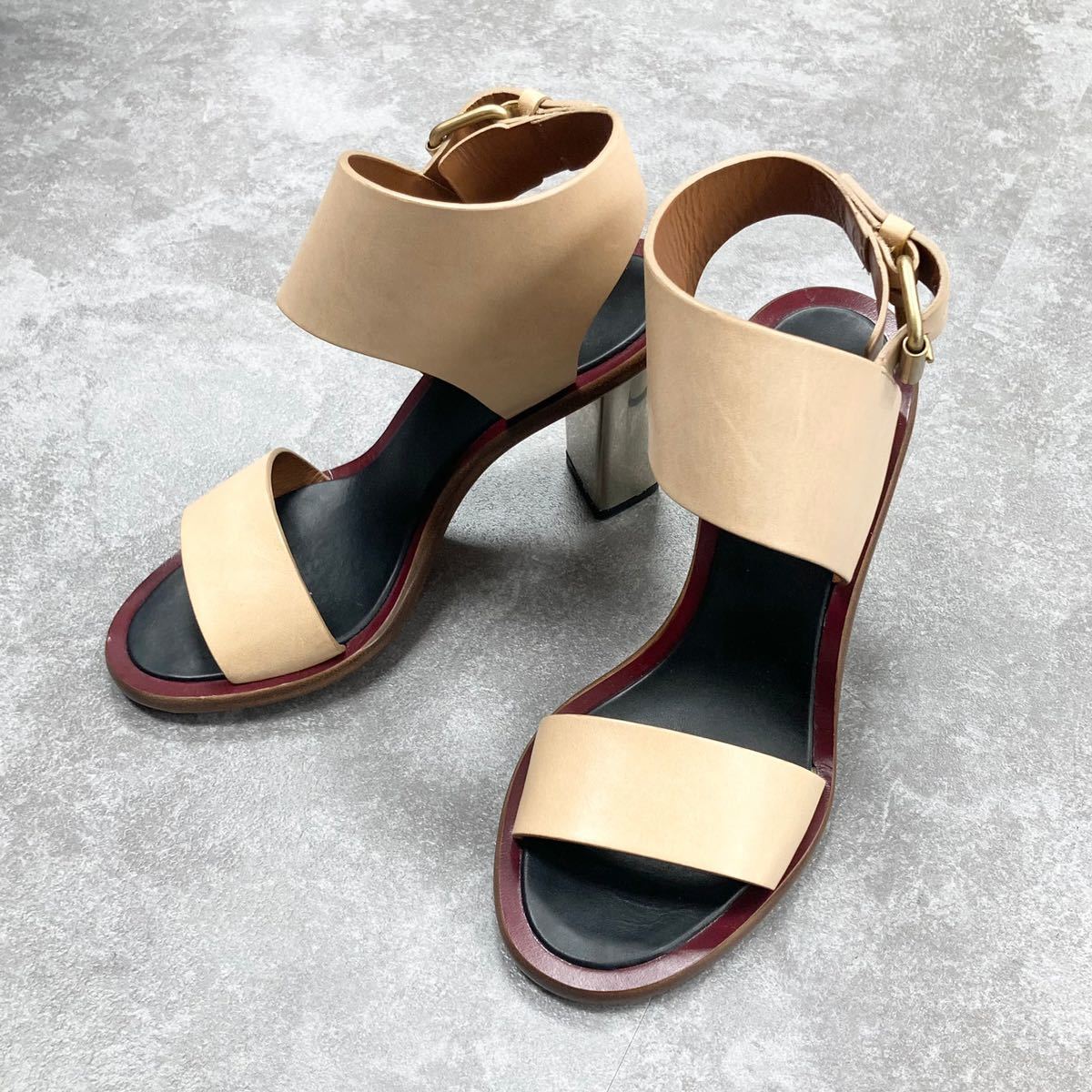 Celine by Phoebe Philo Sandals セリーヌ バンバン サンダル レザー