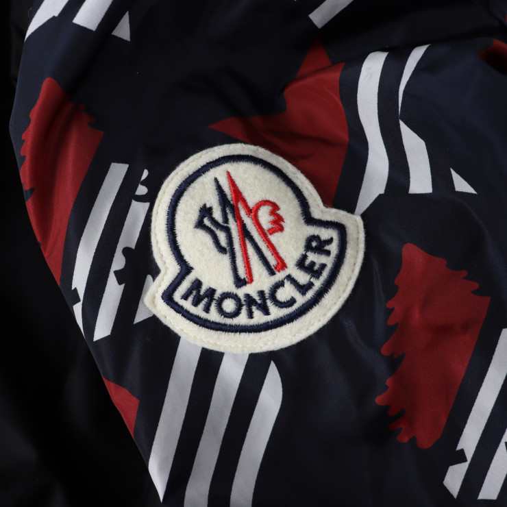 新品未使用展示品 MONCLER モンクレール ジーニアス DORFMAN 4113505 539L5 3 ナイロンジャケット ナイロン ネ【本物保証】_画像6