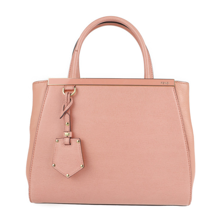 美品 FENDI フェンディ プチトゥジュール 8BH253 ハンドバッグ レザー