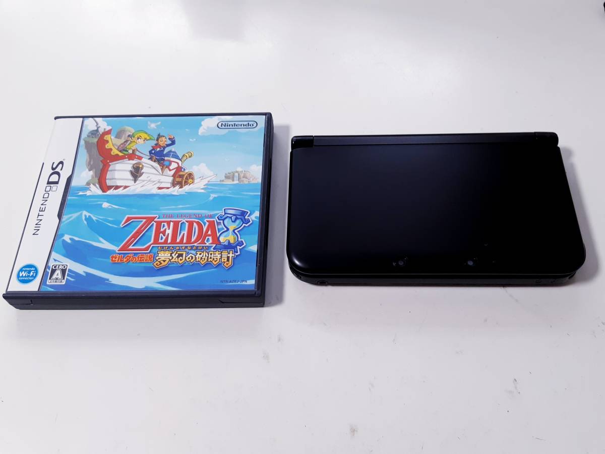動作確認済み】《美品》任天堂 3DSLLブラック本体+DSソフト