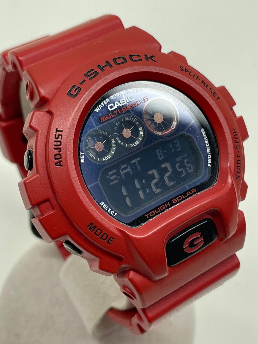 ⭐激レア⭐G-SHOCK GW-6900RD-4JF バーニングレッド 電波時計-