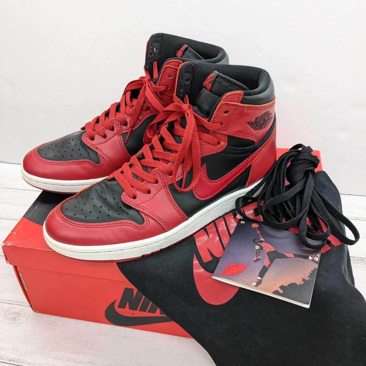 ∀ NIKE AIR JORDAN 1 HIGH 85 BQ4422-600 VARSITY RED ナイキ エア